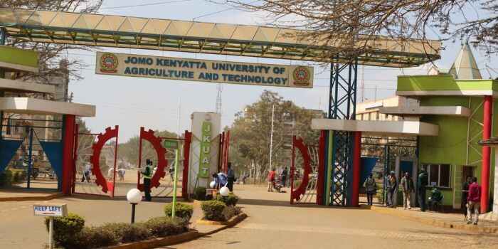 Front view of Jkuat